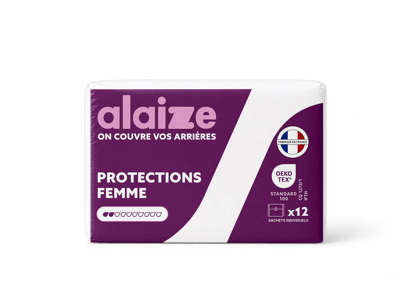 Protection urinaire ultra-fine pour femme - 2 gouttes