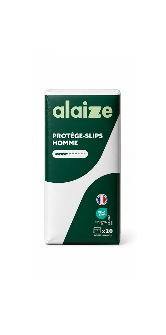 Protège-slips ultra-fin pour homme - 4 gouttes