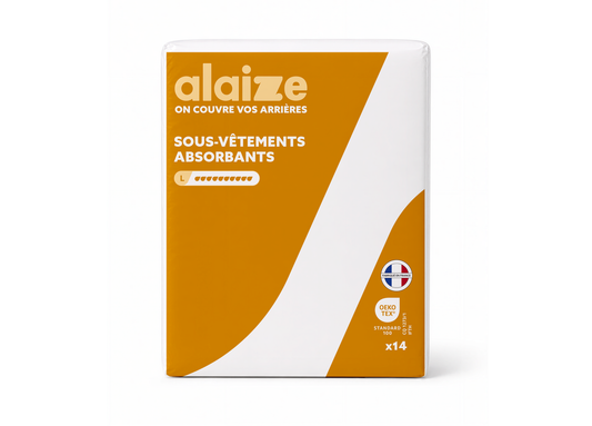 Culotte absorbante et respirante - 10 gouttes