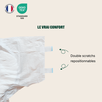 Changes complets ultra-absorbants et respirants - 10 gouttes