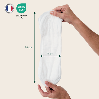 Protections urinaires ultra-fines pour femme - 2 gouttes