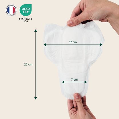 Protège-slips ultra-fins pour homme - 5 gouttes