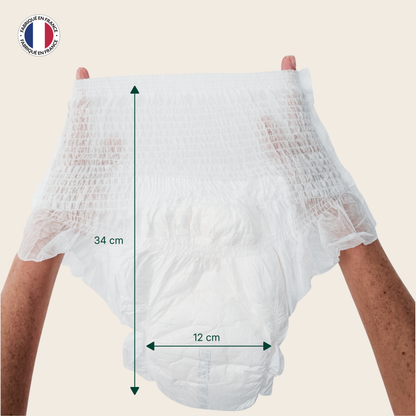 Sous-vêtements absorbants et respirants - 10 gouttes