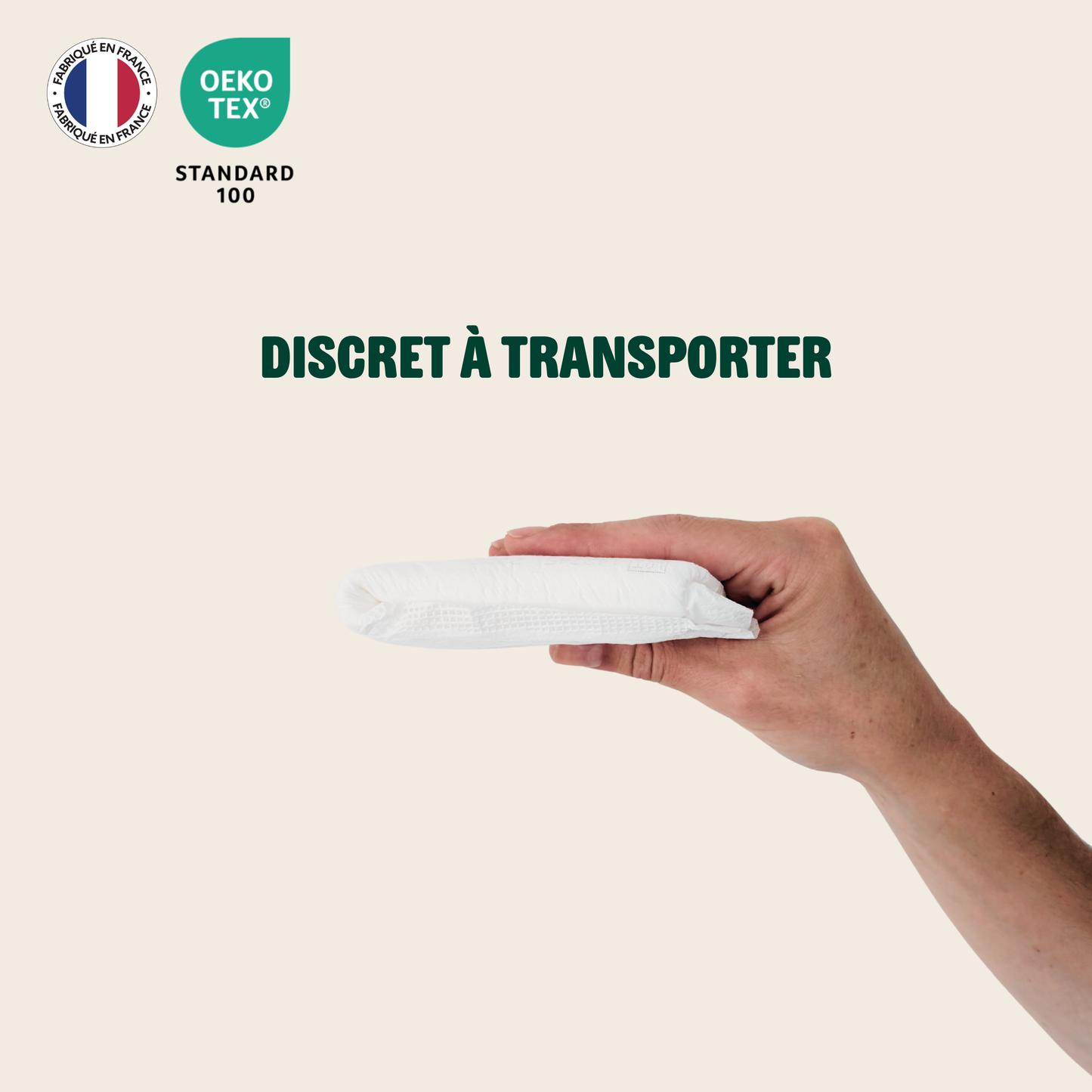 Protège-slips ultra-fins pour homme - 5 gouttes