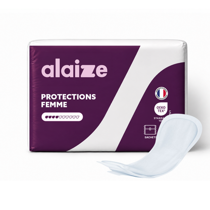Protections urinaires ultra-fines pour femme - 4 gouttes