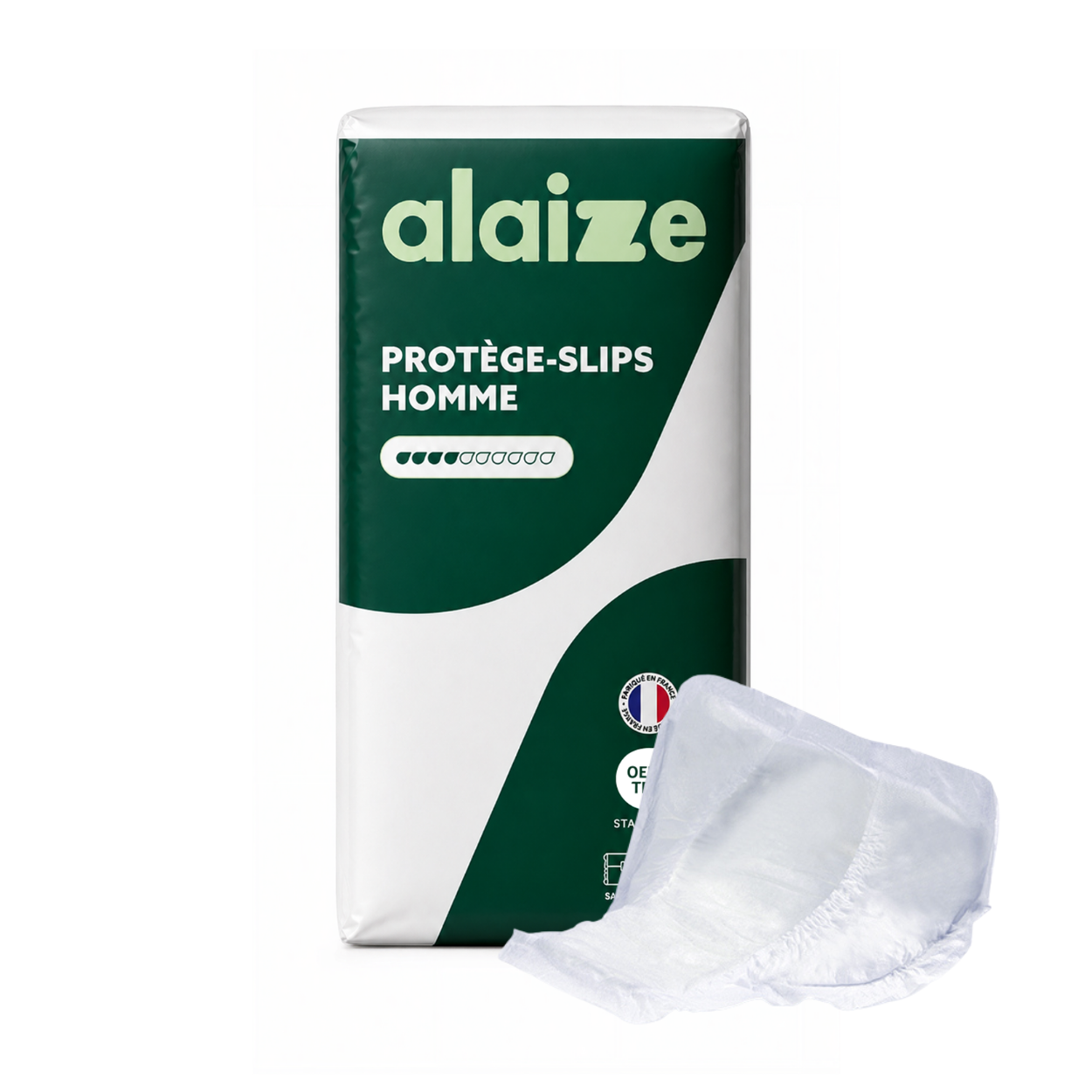 Protège-slips ultra-fin pour homme - 4 gouttes