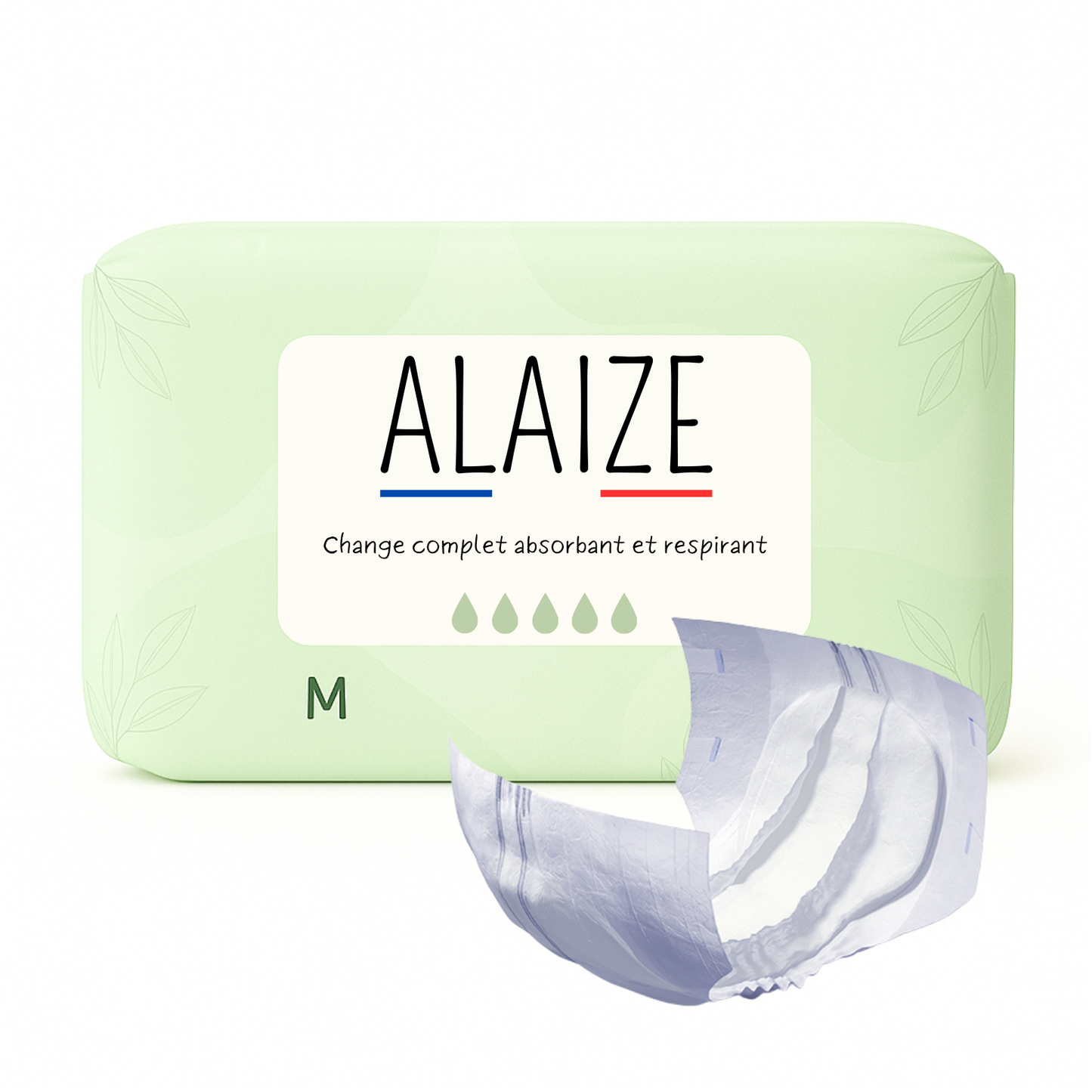 Change complet ultra-absorbant et respirant - 10 gouttes