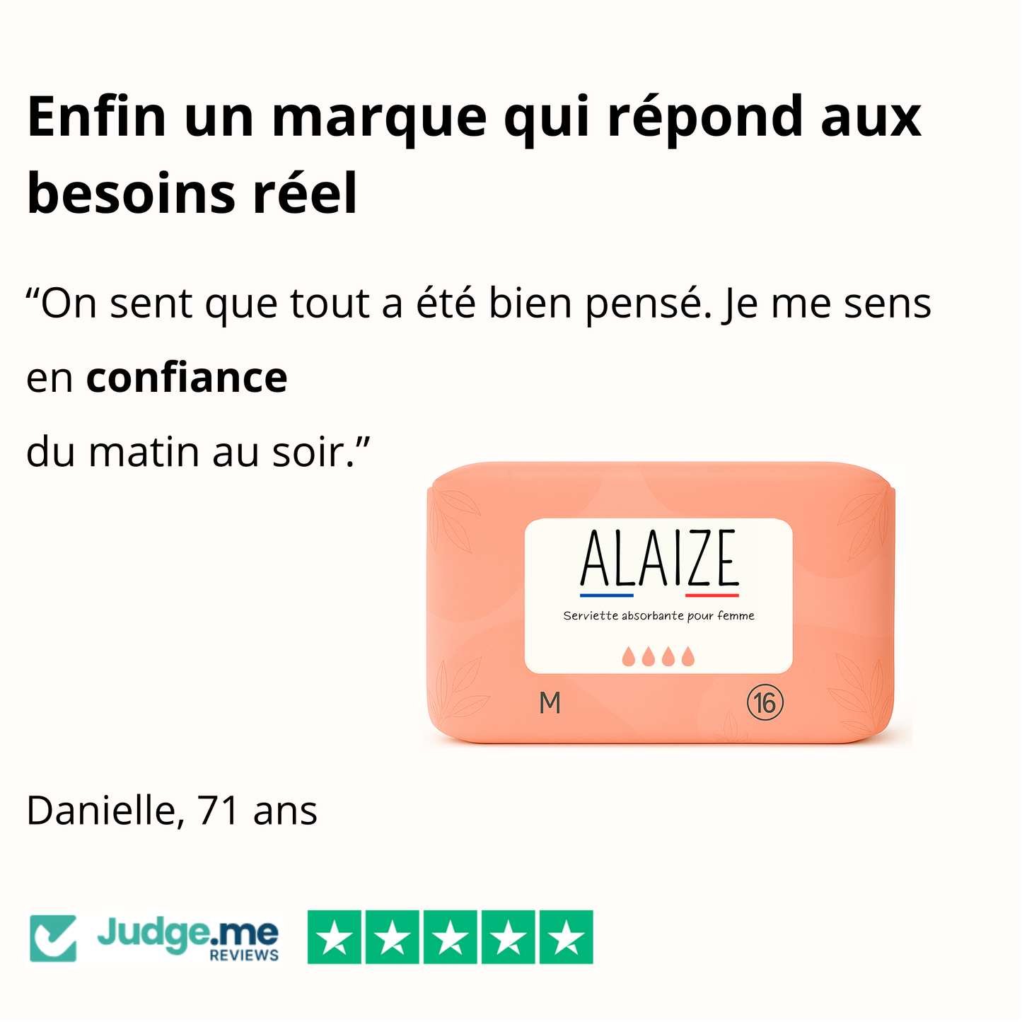 Protection urinaire ultra-fine pour femme - 2 gouttes