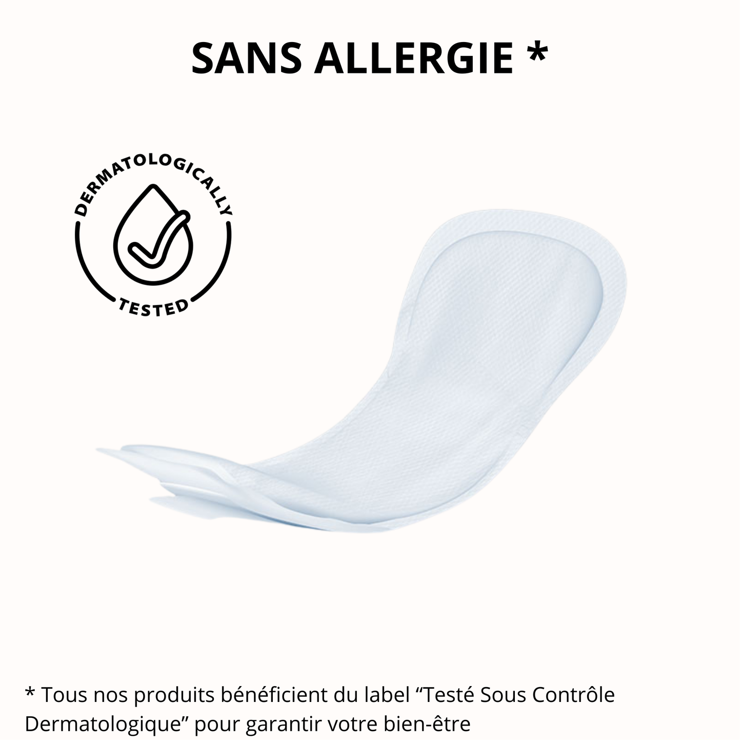 Protection urinaire ultra-fine pour femme - 2 gouttes