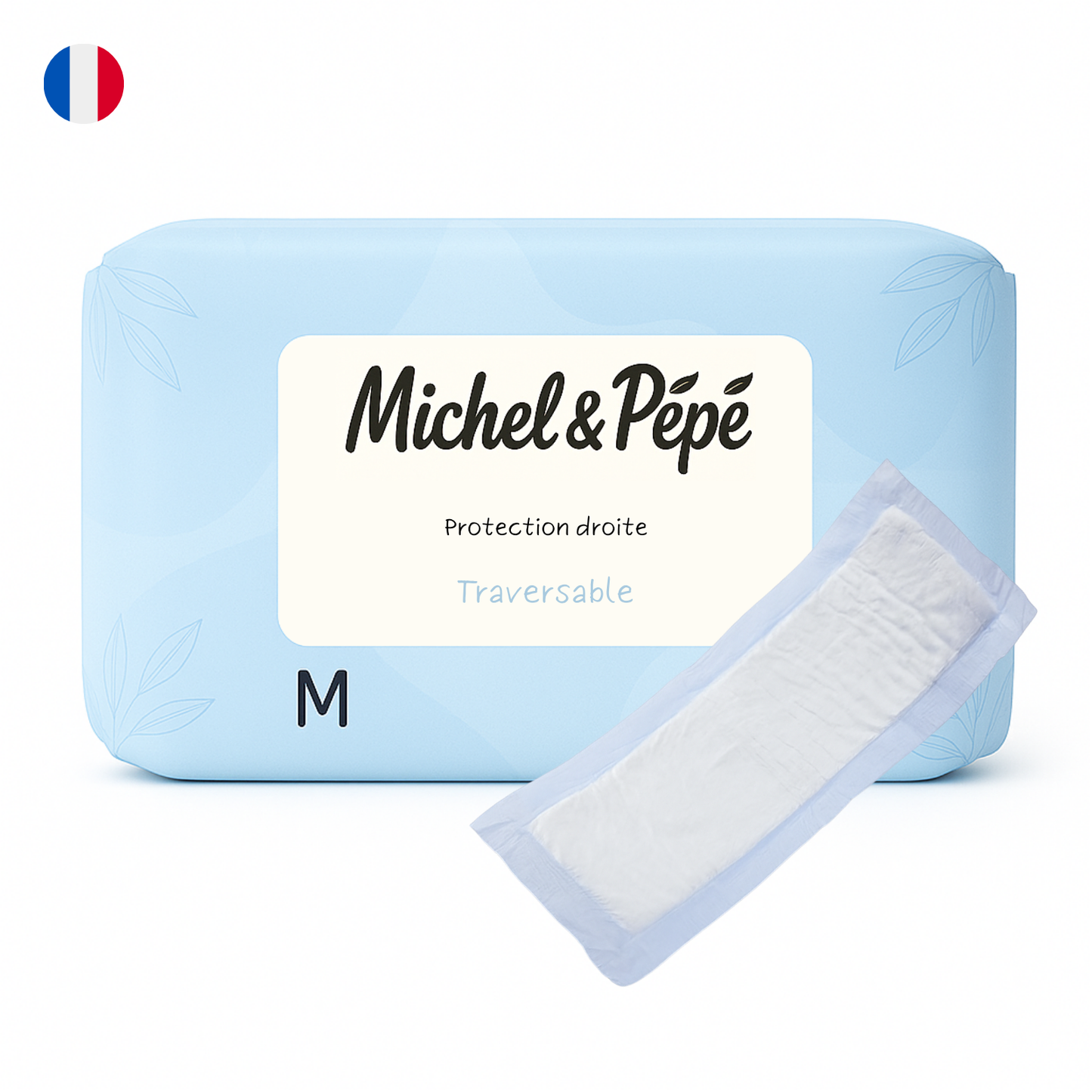 Protection droite jetable